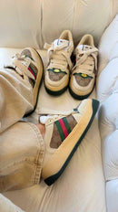 Gucci Screener GG Verde Plataforma