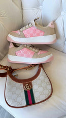 Gucci Screener GG Rosa Plataforma
