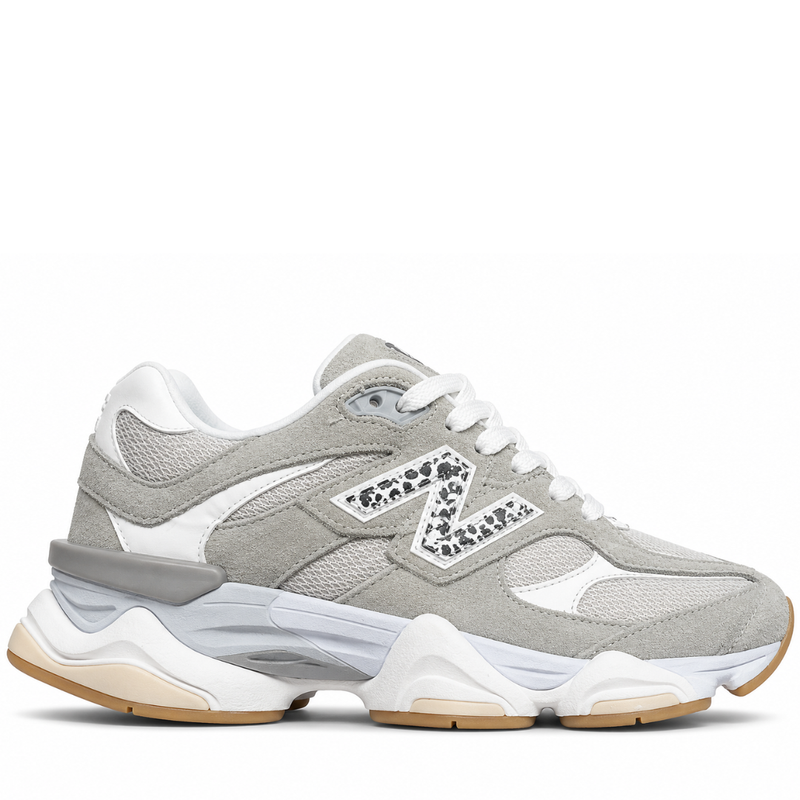 Tênis New Balance 9060 Sea Salt Leopard