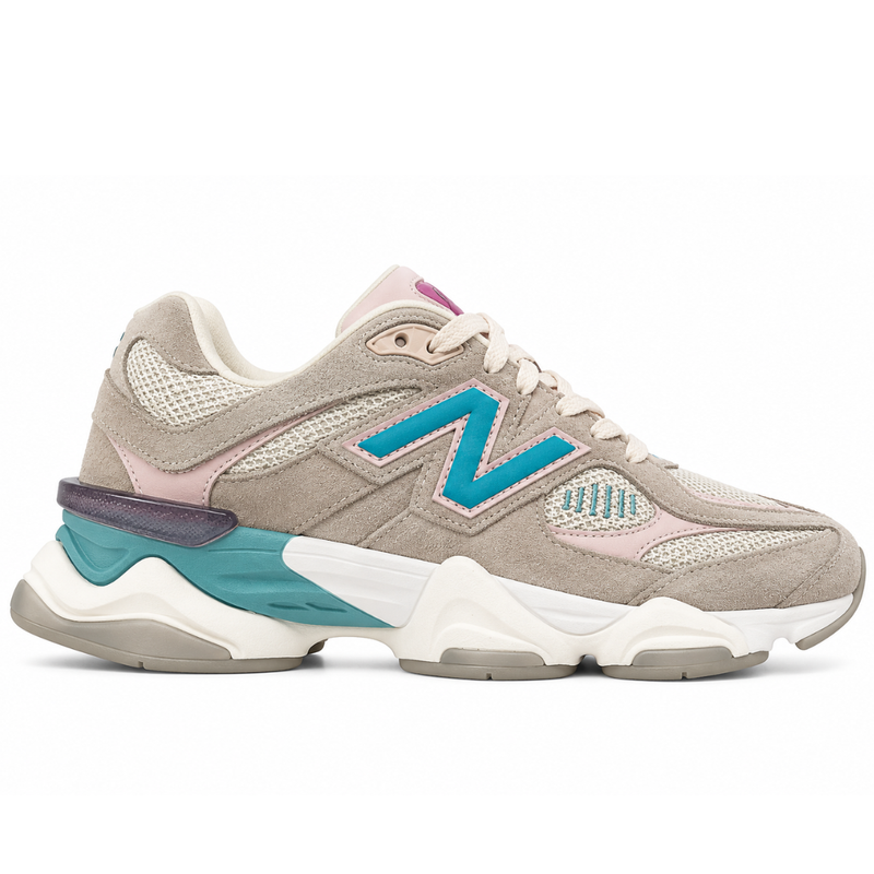 New Balance 9060 Cream Azul