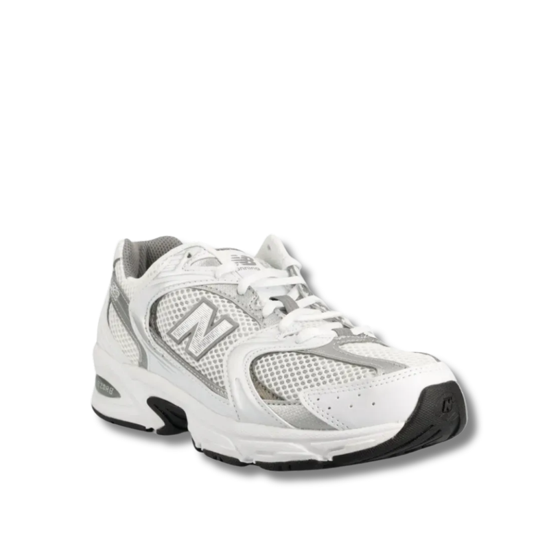 New Balance 530 White Silver Metallic Shadow Grey