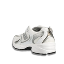 New Balance 530 White Silver Metallic Shadow Grey
