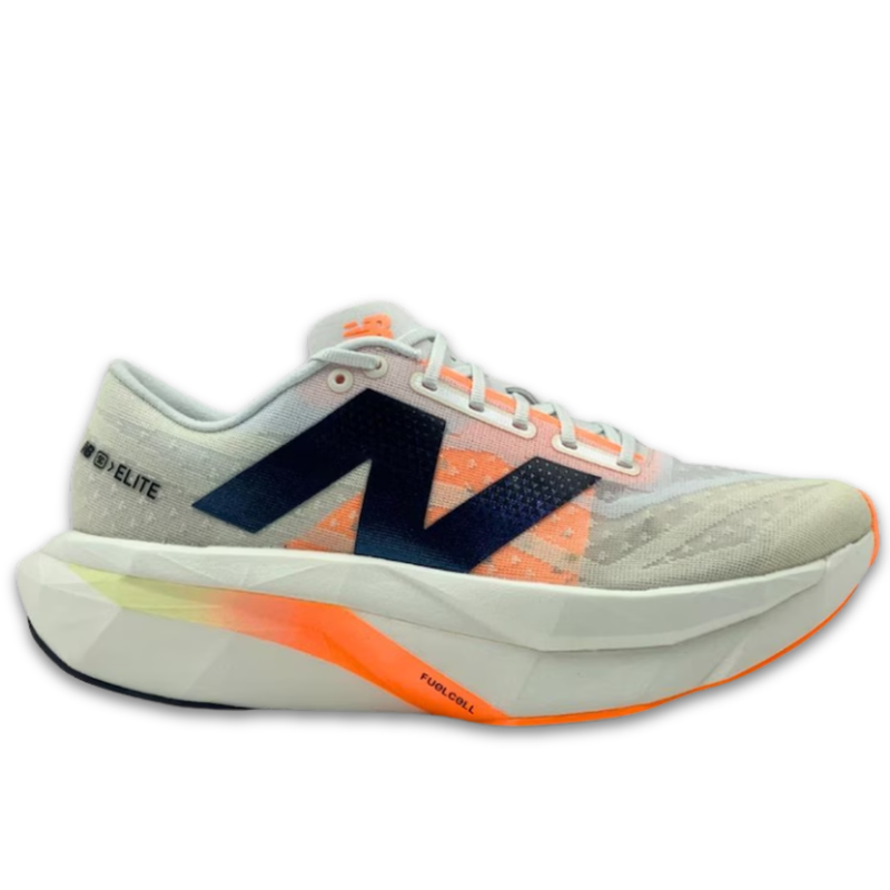New Balance FuelCell Elite Branco Laranja