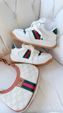 Gucci Screener Branco Plataforma