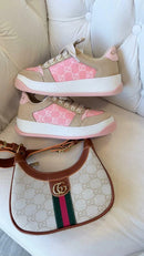 Gucci Screener GG Rosa Plataforma
