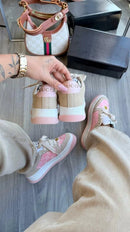 Gucci Screener GG Rosa Plataforma