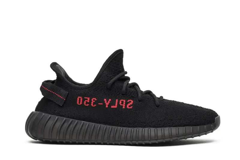 Adidas Yeezy Boost 350 v2 Black Red (Bred) Preto